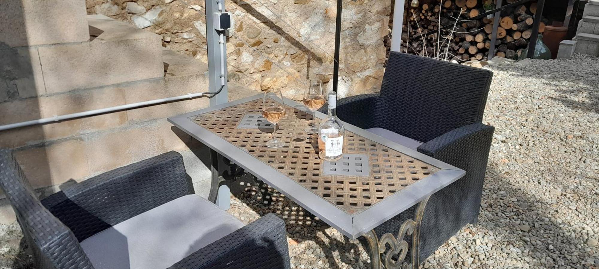 مبيت وإفطار Prades-sur-Vernazobre Sur La Bonnefooi المظهر الخارجي الصورة