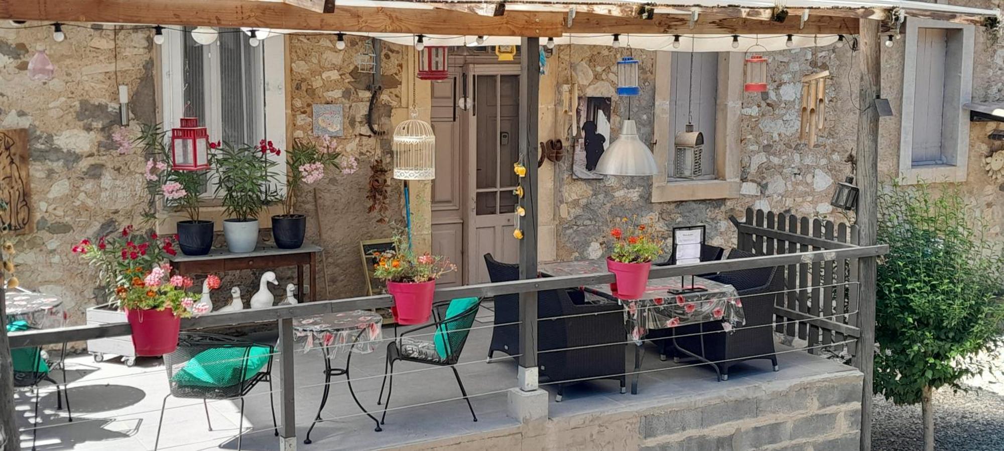 مبيت وإفطار Prades-sur-Vernazobre Sur La Bonnefooi المظهر الخارجي الصورة